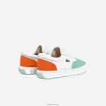 Lacoste נעלי ספורט קנבס עם תחרה לשרת DZ4D0D3263 טורקיז לבן t66 ילדים - Image 3