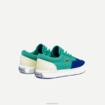 Lacoste נעלי ספורט קנבס עם תחרה לשרת DZ4D0D3264 כחול ירוק bg3 ילדים - Image 3
