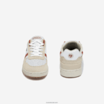 Lacoste נעלי ספורט רולנד-גארוס בקליפס DZ4D0D2746 לבן וחום 385 נשים - Image 4