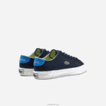 Lacoste נעלי ספורט gripshot מעור וזמש DZ4D0D1899 נייבי ואוף לבן j18 גברים - Image 3