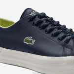 Lacoste נעלי ספורט gripshot מעור וזמש DZ4D0D1899 נייבי ואוף לבן j18 גברים - Image 5