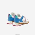 Lacoste נעלי ספורט l003 eco טקסטיל DZ4D0D1842 לבן וורוד b53 גברים - Image 3