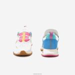 Lacoste נעלי ספורט l003 eco טקסטיל DZ4D0D1842 לבן וורוד b53 גברים - Image 5