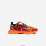 Lacoste נעלי ספורט l003 neo טקסטיל DZ4D0D1692 אדום כתום am1 גברים