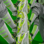 Lacoste נעלי ספורט l003 neo טקסטיל DZ4D0D1696 צהוב ולבן y21 גברים - Image 8