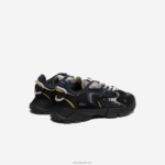 Lacoste נעלי ספורט l003 neo טקסטיל DZ4D0D2676 נייבי שחור 075 נשים - Image 3