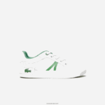Lacoste נעלי ספורט l004 מטקסטיל DZ4D0D3060 לבן/ירוק 082 ילדים
