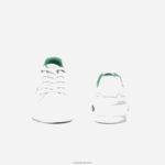 Lacoste נעלי ספורט l004 מטקסטיל DZ4D0D3060 לבן/ירוק 082 ילדים - Image 5