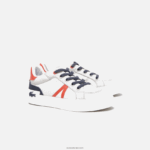 Lacoste נעלי ספורט l004 מטקסטיל DZ4D0D3061 אדום אפור בהיר 15c ילדים - Image 2