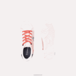 Lacoste נעלי ספורט l004 מטקסטיל DZ4D0D3062 ורוד נייבי s1n ילדים - Image 3
