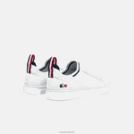 Lacoste נעלי ספורט tricolor la piquee טקסטיל DZ4D0D3304 לבן/צי ואדום 407 ילדים - Image 3