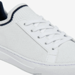 Lacoste נעלי ספורט tricolor la piquee טקסטיל DZ4D0D3304 לבן/צי ואדום 407 ילדים - Image 6