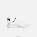 Lacoste נעלי ספורט tricolor la piquee טקסטיל DZ4D0D3317 לבן/צי ואדום 407 זוטרים