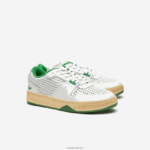 Lacoste נעלי פופ פופ עקב עור l001 DZ4D0D1745 לבן/ירוק 082 גברים - Image 2