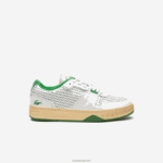 Lacoste נעלי פופ פופ עקב עור l001 DZ4D0D1745 לבן/ירוק 082 גברים