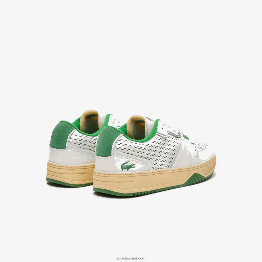 Lacoste נעלי פופ פופ עקב עור l001 DZ4D0D1745 לבן/ירוק 082 גברים - Image 3