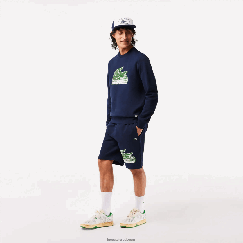 Lacoste נעלי פופ פופ עקב עור l001 DZ4D0D1745 לבן/ירוק 082 גברים - Image 7