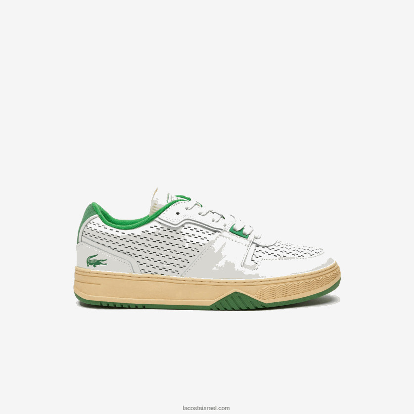 Lacoste נעלי פופ פופ עקב עור l001 DZ4D0D1745 לבן/ירוק 082 גברים - Image 1