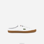 Lacoste נעלי קנבס של זיאן mule DZ4D0D2732 לבן ומסטיק y37 נשים