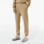 Lacoste נעלי ריצה מכותנה מעורבת DZ4D0D2412 בז' cb8 נשים - Image 2