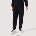 Lacoste נעלי ריצה מכותנה מעורבת DZ4D0D2413 כחול כהה 166 נשים - Image 2