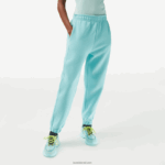 Lacoste נעלי ריצה מכותנה מעורבת DZ4D0D2415 turquoise bvg נשים - Image 2