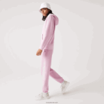 Lacoste נעלי ריצה מכותנה מעורבת DZ4D0D2538 ורוד z4h נשים - Image 2