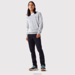 Lacoste סוודר כותנה אורגנית עם צווארון V DZ4D0D1568 chine אפור cca גברים - Image 2