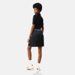 Lacoste סוודר סרוג עם צווארון רוכסן DZ4D0D2638 שחור 031 נשים - Image 3