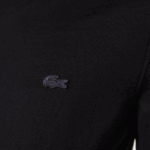 Lacoste סוודר צמר מרינו צווארון גולף DZ4D0D1591 שחור 031 גברים - Image 6