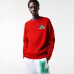 Lacoste סוודר תנין DZ4D0D1382 אדום 240 גברים