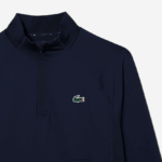 Lacoste סווטשירט גולף עם צווארון משובץ DZ4D0D313 כחול כהה 423 גברים - Image 5