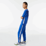 Lacoste סווטשירט טניס מודפס ספורטיבי DZ4D0D1057 כחול k1q גברים - Image 2