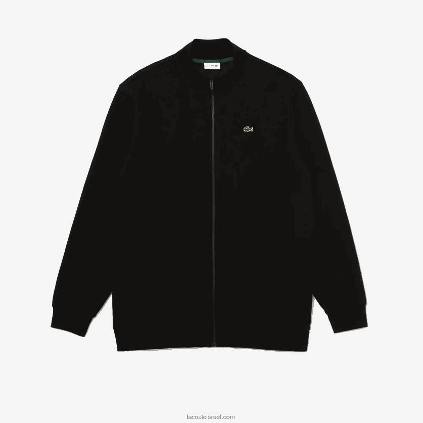 lacoste_d7a1d795d795d798d7a9d799d7a8d798_d79bd795d7aad7a0d794_d790d795d7a8d792d7a0d799d7aa_d7a2d79d_d7a8d795d79bd7a1d79f_d79.png Lacoste סווטשירט כותנה אורגנית עם רוכסן בכושר רגיל - במידות גדולות - גבוה DZ4D0D293 שחור 031 גברים - Image 1
