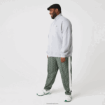 Lacoste סווטשירט כותנה עם רוכסן צווארון עומד DZ4D0D954 chine אפור cca גברים - Image 4