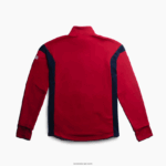 Lacoste סווטשירט ספורט DZ4D0D371 אדום נייבי כחול אדום t61 גברים - Image 2