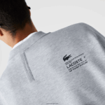 Lacoste סווטשירט עם הדפס רפלקטיבי בגזרה רופפת DZ4D0D983 chine אפור cca גברים - Image 8