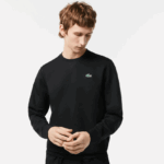 Lacoste סווטשירט עם לוחות רשת ספורט DZ4D0D1063 שחור c31 גברים
