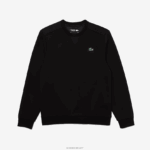 Lacoste סווטשירט עם לוחות רשת ספורט DZ4D0D1063 שחור c31 גברים - Image 5