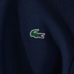 Lacoste סווטשירט עם לוחות רשת ספורט DZ4D0D1064 כחול כהה 423 גברים - Image 3
