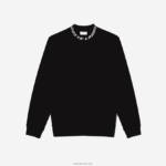 Lacoste סווטשירט עם צווארון לוגו DZ4D0D358 שחור 031 גברים - Image 4