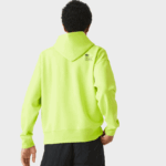 Lacoste סווטשירט עם קפוצ'ון בגזרה רופפת DZ4D0D1054 צהוב 90v גברים - Image 3