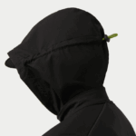 Lacoste סווטשירט עם רוכסן בגזרה רופפת DZ4D0D2382 שחור 031 נשים - Image 7