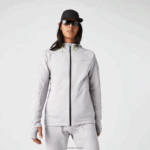Lacoste סווטשירט עם רוכסן מתיחה ספורטיבית DZ4D0D1084 chine אפור בהיר 9ya גברים - Image 2