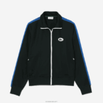 Lacoste סווטשירט עם רוכסן פיקה בגזרה רגילה DZ4D0D1016 ירוק yzp גברים - Image 5