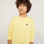Lacoste סווטשירט צמר כותנה DZ4D0D2975 צהוב 107 ילדים