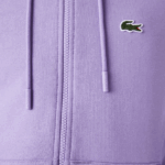 Lacoste סווטשירט צמר עם רוכסן בכיס קנגורו DZ4D0D1102 gfu סגול גברים - Image 4