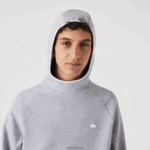 Lacoste סווטשירט קפוצ'ון בכושר קלאסי DZ4D0D1224 chine אפור cca גברים - Image 2