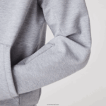 Lacoste סווטשירט קפוצ'ון בכושר קלאסי DZ4D0D1224 chine אפור cca גברים - Image 8