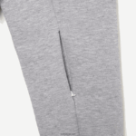 Lacoste סווטשירט רוכסן בתערובת כותנה בצווארון גבוה DZ4D0D1022 chine אפור cca גברים - Image 6